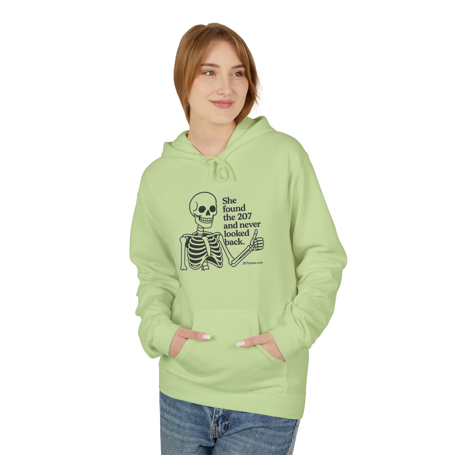 Funny Skeleton Hoodie, Unisex Halloween Fleece Sweatshirt, Gift for Him/Her, Cozy Casual, Holiday Fun, Skeleton Graphic Tee