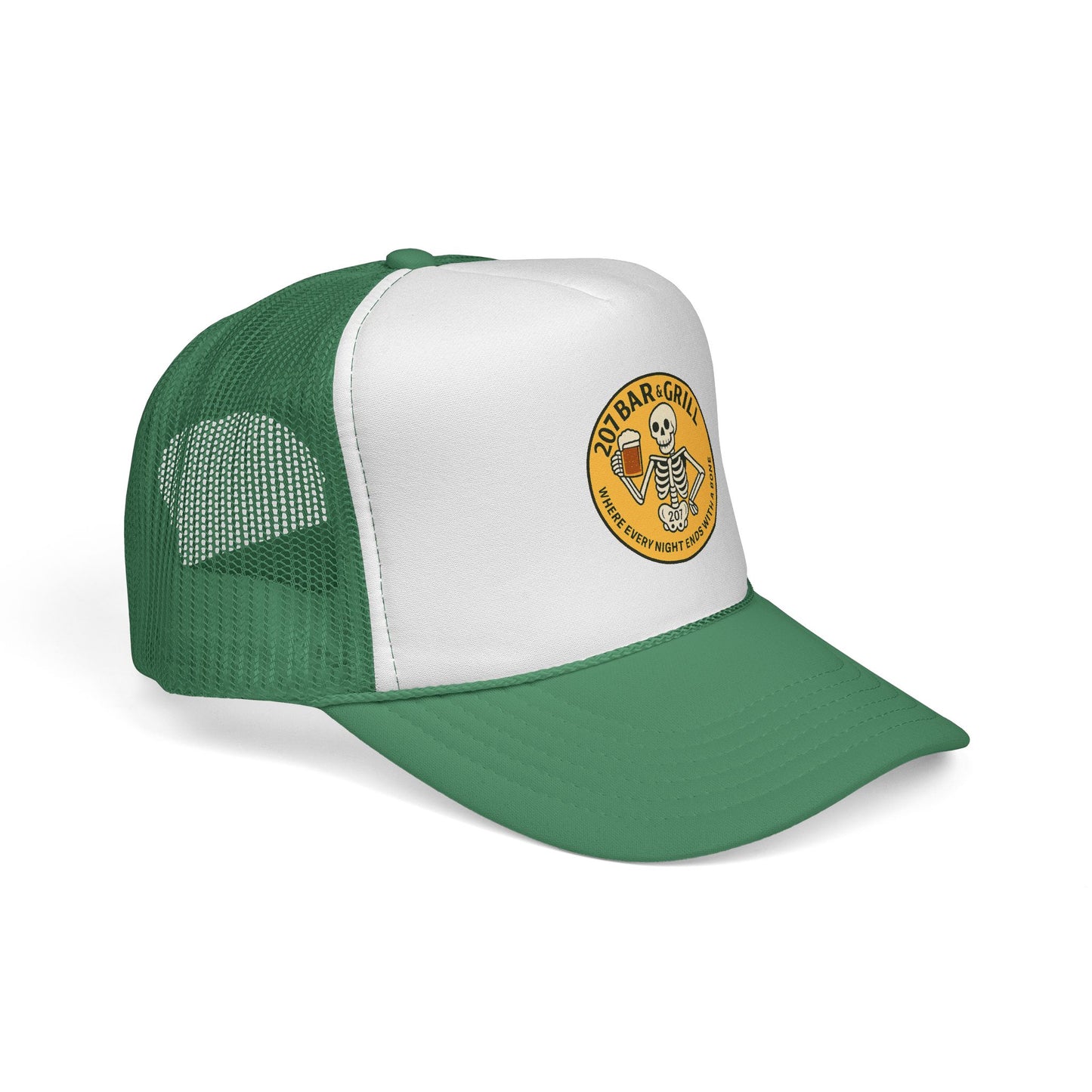 Fun and Quirky Trucker Cap, Camping, Casual Days, Gifts for Bar Lovers