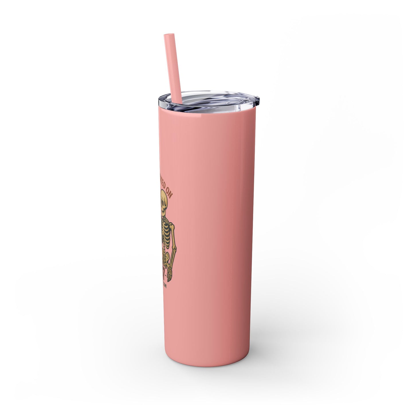 Totally Hooked Skinny Tumbler - 20oz, Cute Halloween Mug, Fun Gift for Coffee Lovers, Party Essentials, Unique Personalized Cup