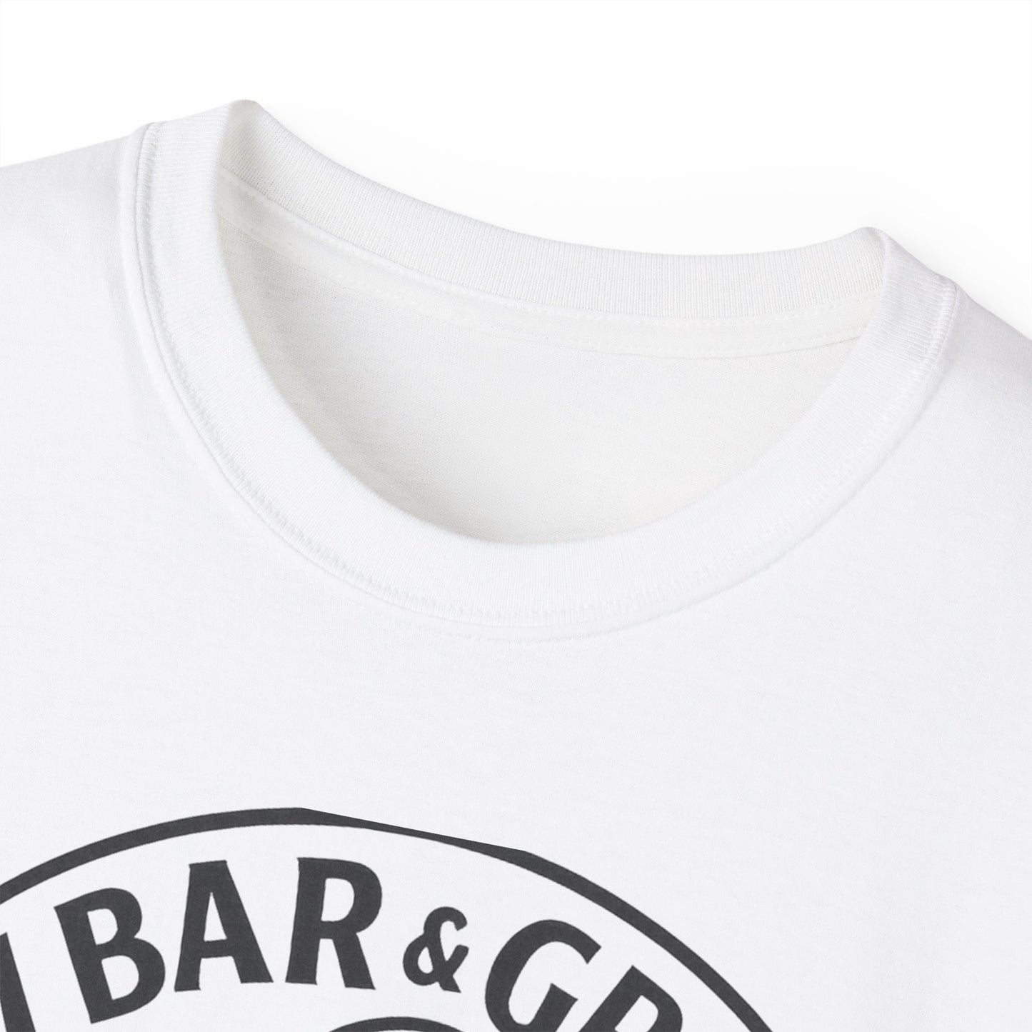 Skeleton Bar & Grill Tee, Fun Unisex Cotton T-Shirt for Halloween, Party Wear, Gift Idea, Casual Outfit