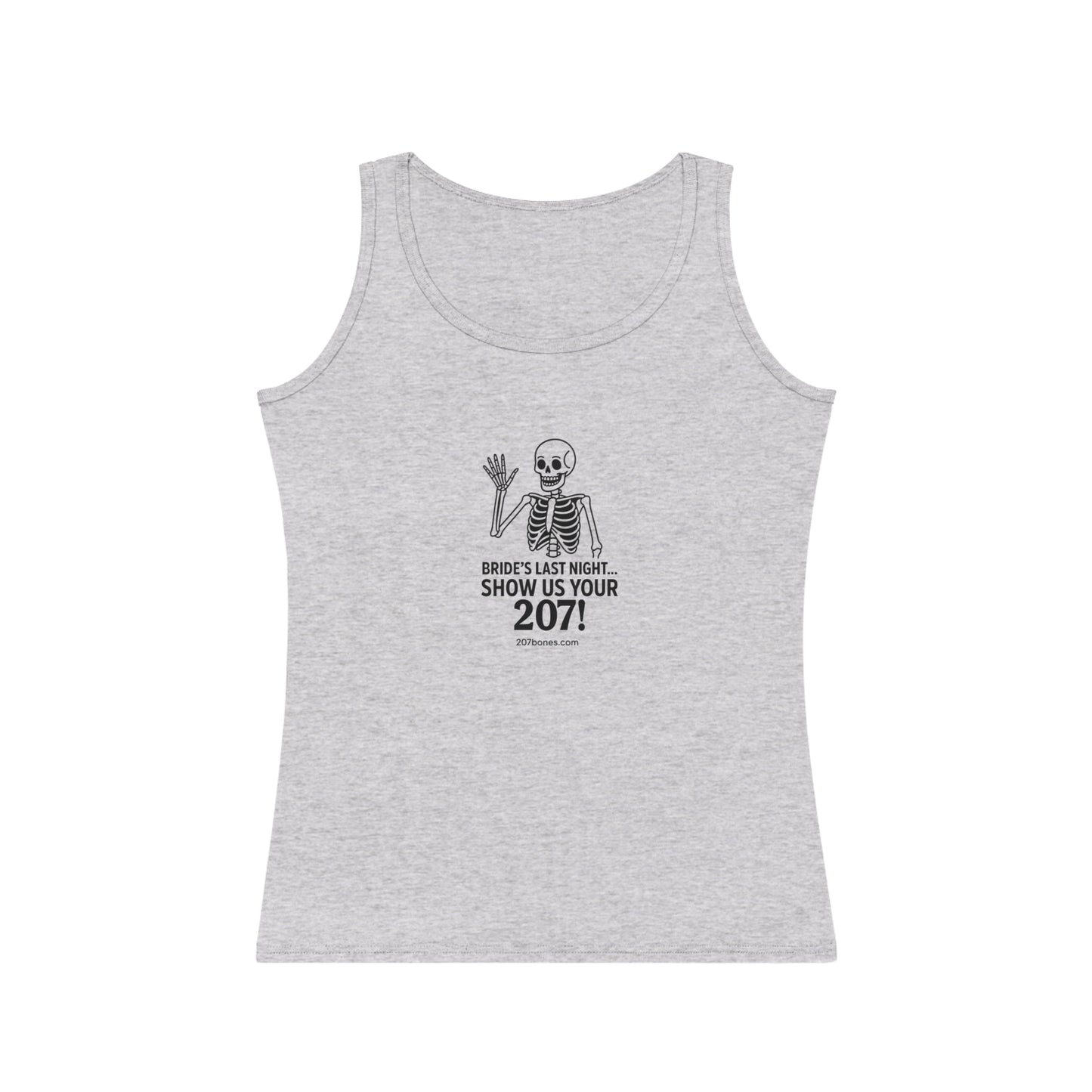Women's Skeleton Graphic Tank Top, Fun Halloween Shirt, Cute Summer Tee, Party Apparel, Unique Gift Idea