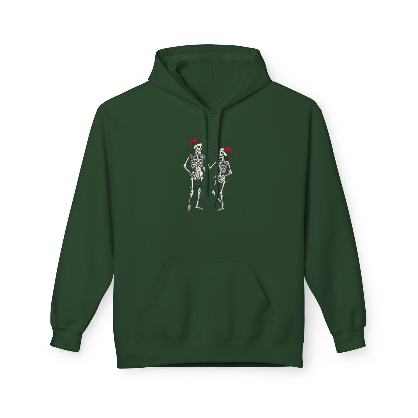 Festive Graphic Hoodie, Christmas Gift, Holiday Apparel, Cozy Winter Wear