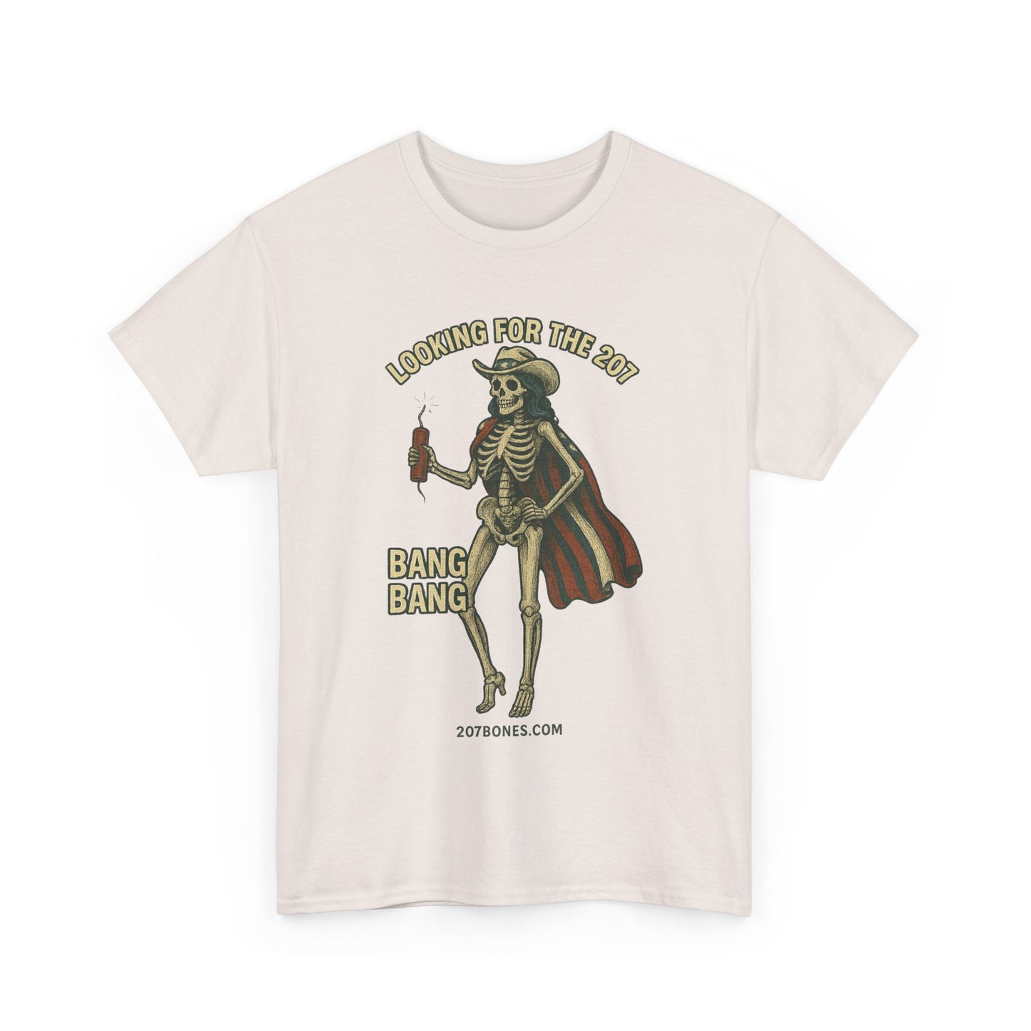 Spooky Skeleton Tee, Halloween Shirt, Unisex Graphic Tee, Casual Wear, Quirky Apparel, Fun Gift for Any Occasion