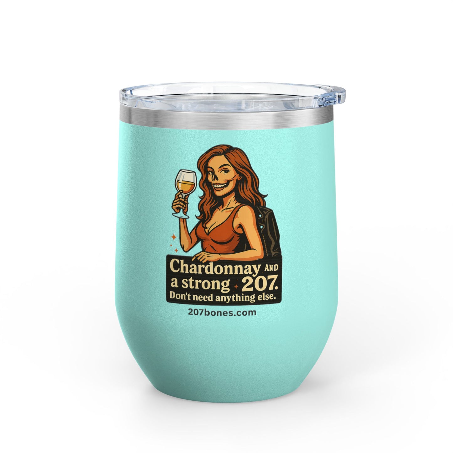 Chardonnay Wine Tumbler, Funny Wine Gift, 12oz Insulated Cup for Wine Lovers, Perfect for Parties and Celebrations, Unique Gift Ideas, [...]