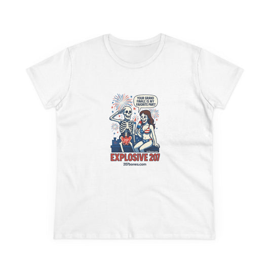 Festive Graphic Tee for Women, Fun Casual Top, Independence Day Shirt, Summer Celebration T-Shirt, Gift for Friends