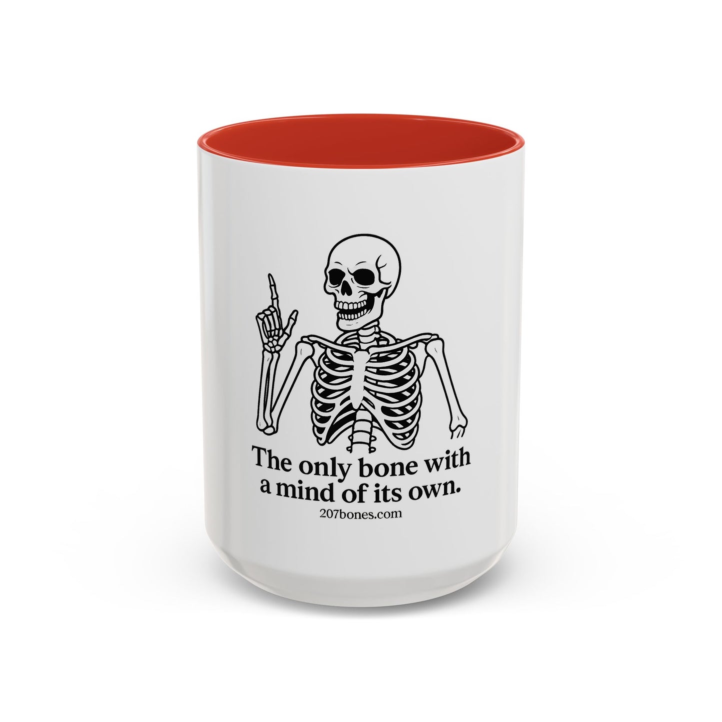 Skeleton Coffee Mug, Fun Halloween Mug, Humor Gift for Bone Lovers, Skeleton Decor, Unique Coffee Cup