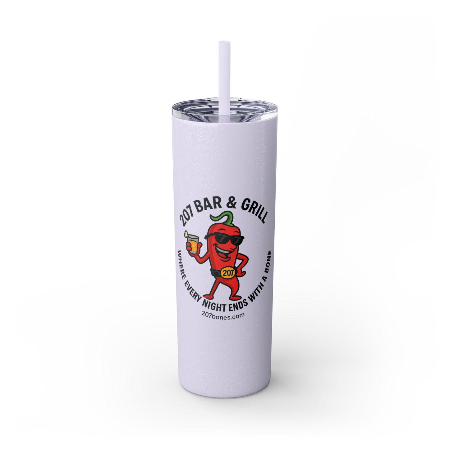 Stylish Skinny Tumbler, Perfect for Bars, Summertime Sipping, Party Favors, Gifts for Drink Lovers, Barware
