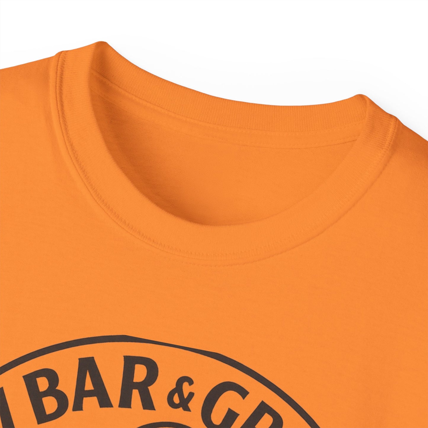 Skeleton Bar & Grill Tee, Fun Unisex Cotton T-Shirt for Halloween, Party Wear, Gift Idea, Casual Outfit