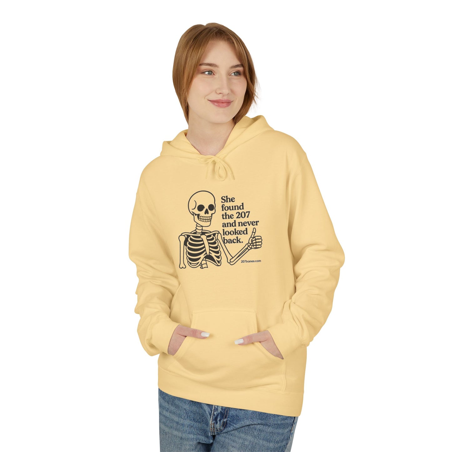 Funny Skeleton Hoodie, Unisex Halloween Fleece Sweatshirt, Gift for Him/Her, Cozy Casual, Holiday Fun, Skeleton Graphic Tee