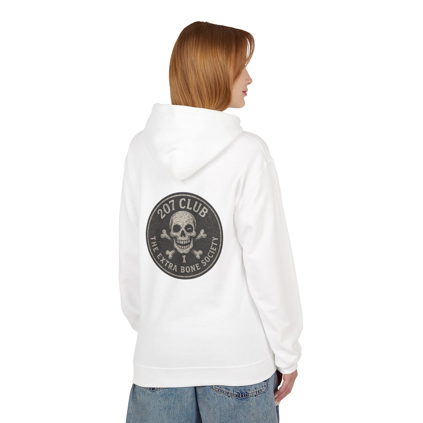 Chic Skull & Lip Print Hoodie, Graphic Sweatshirt for Fashion Lovers, Perfect for Cozy Days, Gifts for Friends, Halloween Outfit
