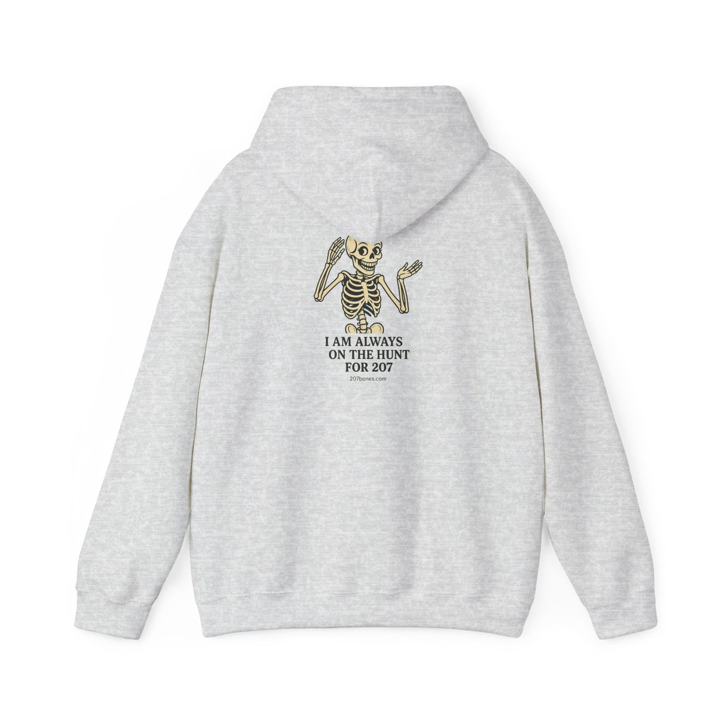 Stylish Unisex Hoodie with Playful Skeleton Design - Cozy, Casual, Perfect for All Seasons, Ideal Gift for Halloween and Trendy Wearers.