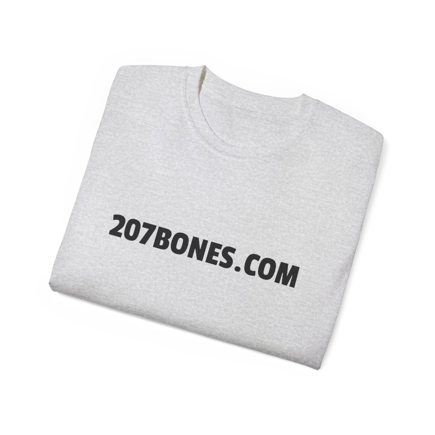 Custom Graphic Tee, Unisex Cotton T-Shirt, Casual Wear, Gift for Friends, Everyday Style, 207BONES.COM Design