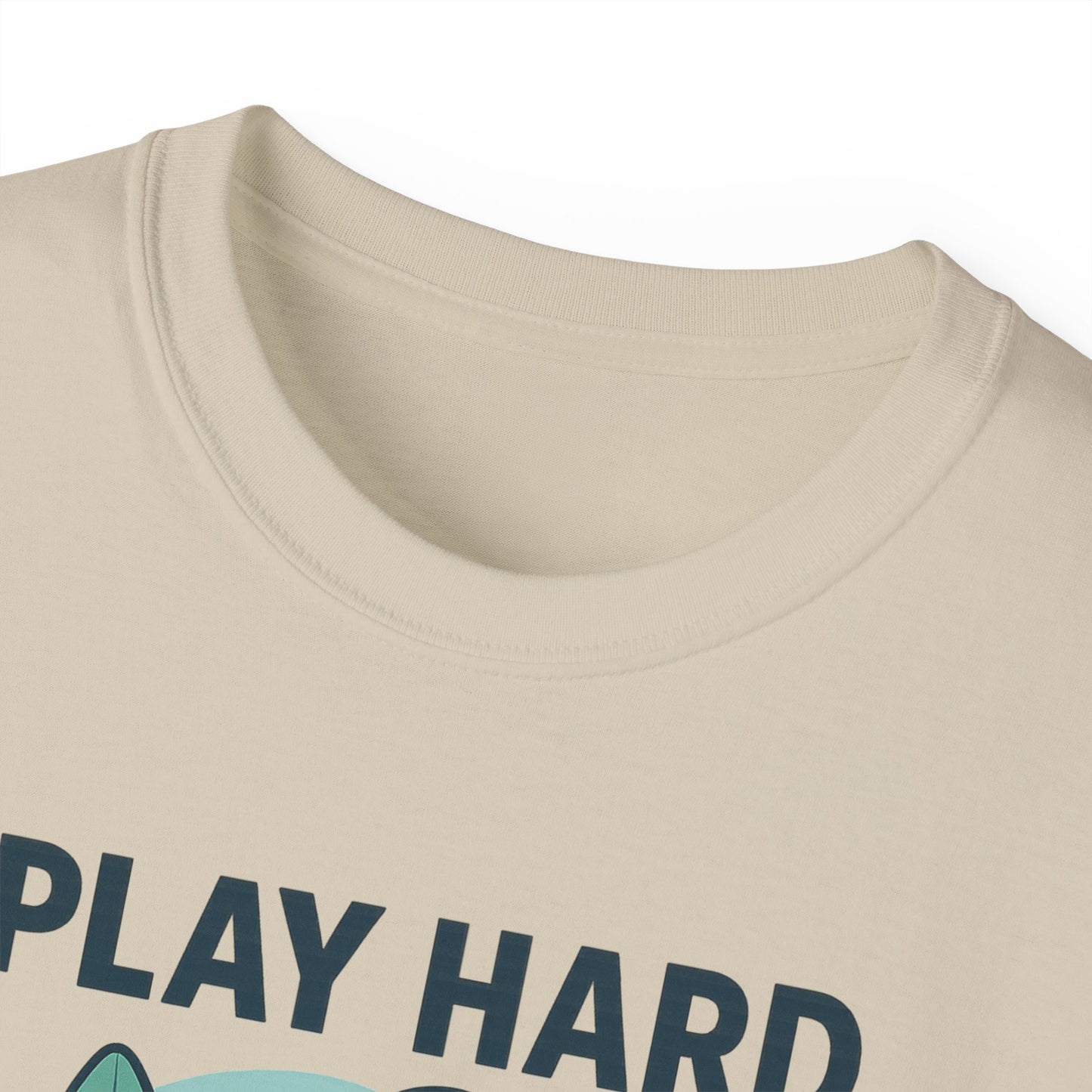 Play Hard Bone Harder Tee, Fun Skeleton Shirt, Summer Vibes Tee, Beach Lover Gift, Halloween Party Tee, Casual Everyday Wear