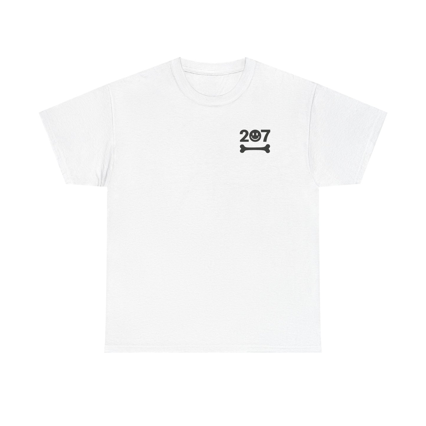 Unisex Heavy Cotton Tee - 'Life is Better with 207 Bones' Dog Lover's Shirt, Pet Owner Gift, Casual Everyday Tee, Animal Lover [...]
