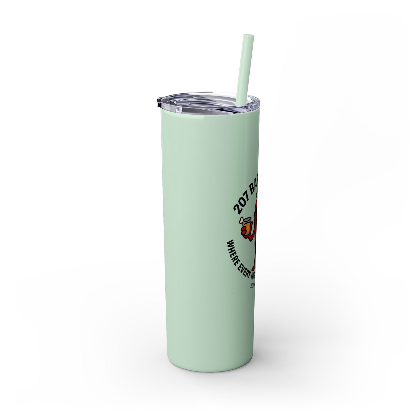 Stylish Skinny Tumbler, Perfect for Bars, Summertime Sipping, Party Favors, Gifts for Drink Lovers, Barware