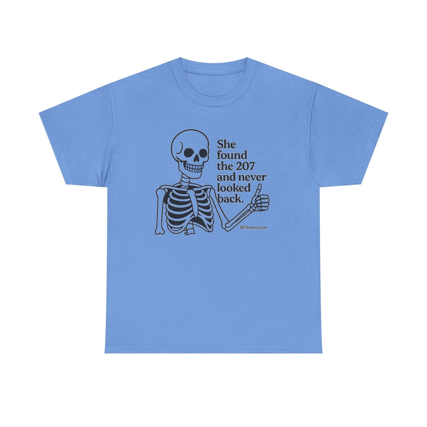 Skeleton Graphic Unisex Heavy Cotton Tee - Perfect for Halloween, Casual Wear, Gift Ideas, and Everyday Fun