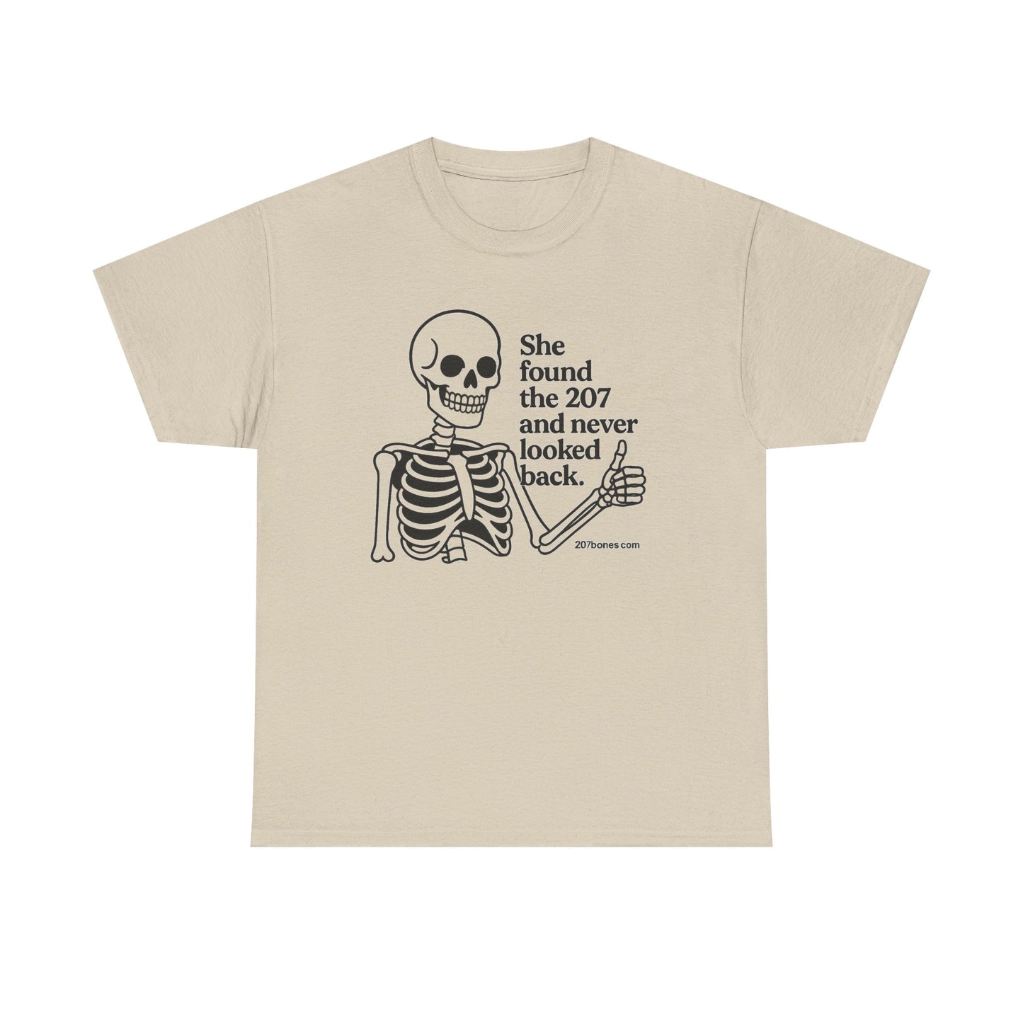 Skeleton Graphic Unisex Heavy Cotton Tee - Perfect for Halloween, Casual Wear, Gift Ideas, and Everyday Fun