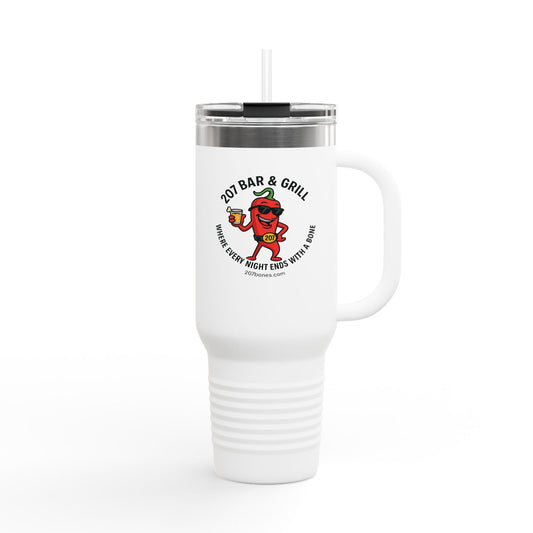 Personalized Insulated Travel Mug - Customizable 40oz Coffee Cup for Outdoor Adventures, Gift for Coffee Lovers, BBQ, Summer Picnics