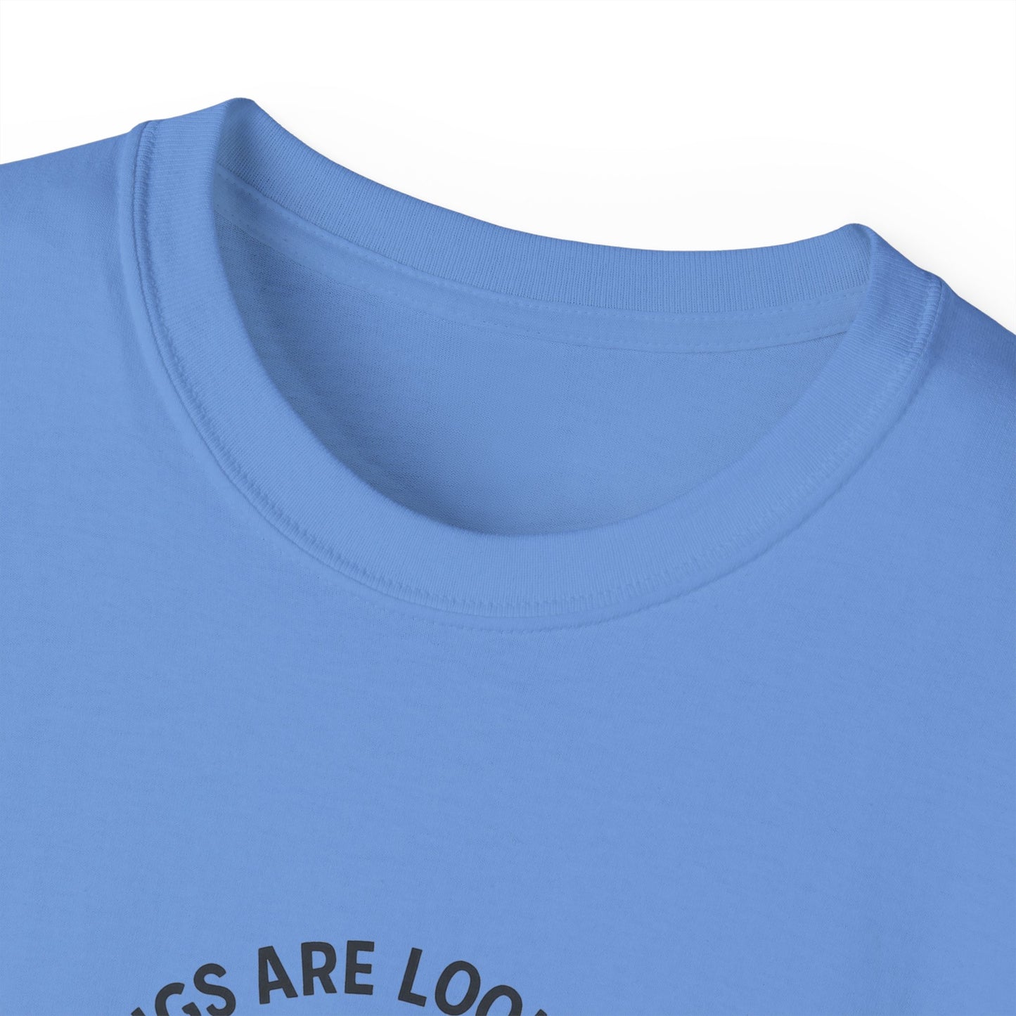 Smiley Message Tee - Unisex Ultra Cotton Shirt | Positive Vibes Apparel, Gift for Friends, Casual Outfit, Everyday Wear, Birthday Present