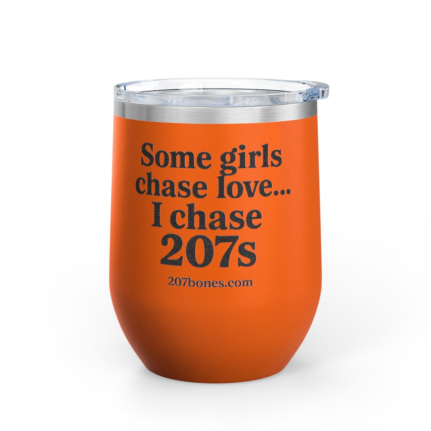 Wine Tumbler with Quote, Gifts for Car Lovers, Funny Wine Cup, Personalized Drinkware, Girls Who Chase 207s