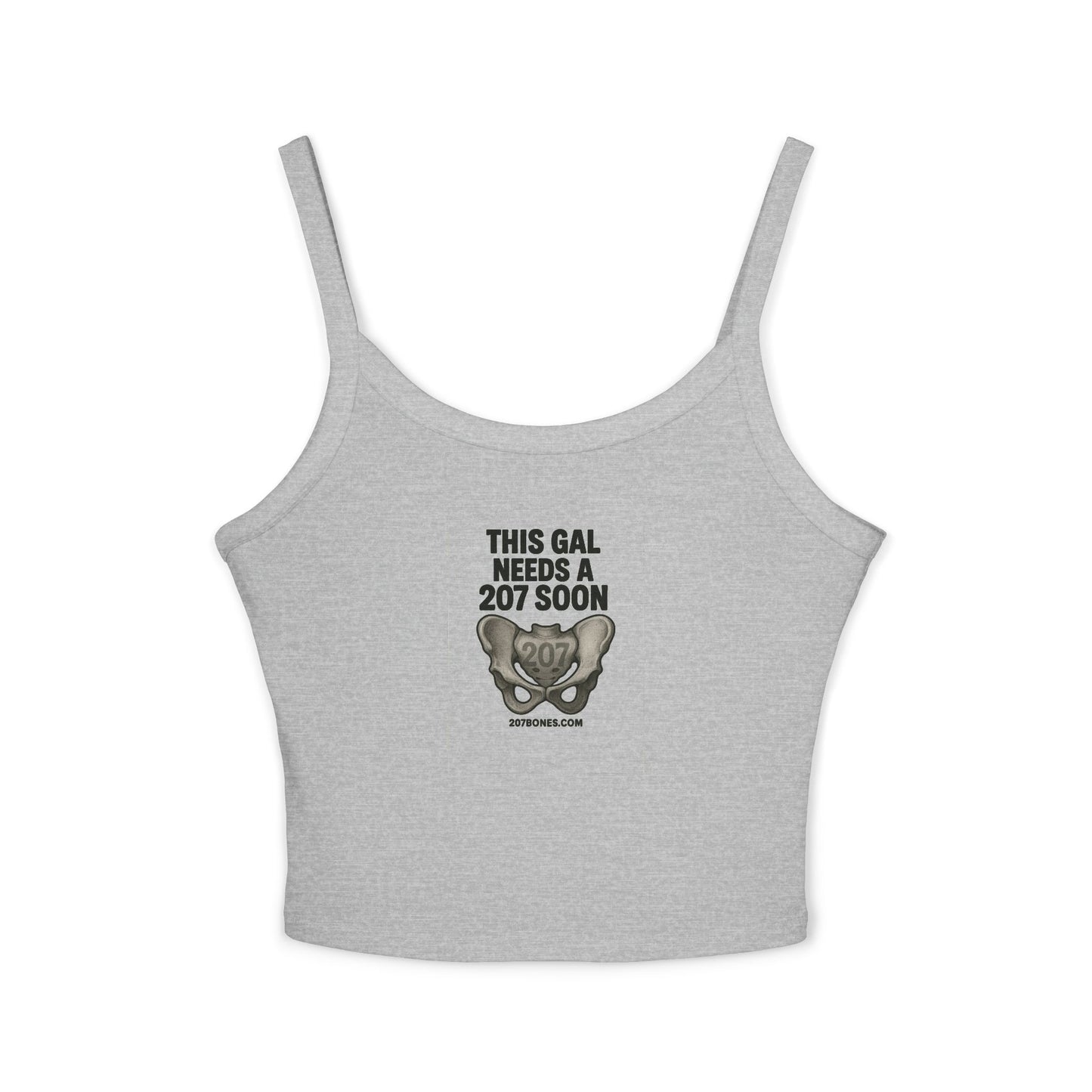 Funny Women's Spaghetti Strap Tank Top - Trendy Summer Tee, Casual Wear, Beach Day, Birthday Gift, Fun Attire