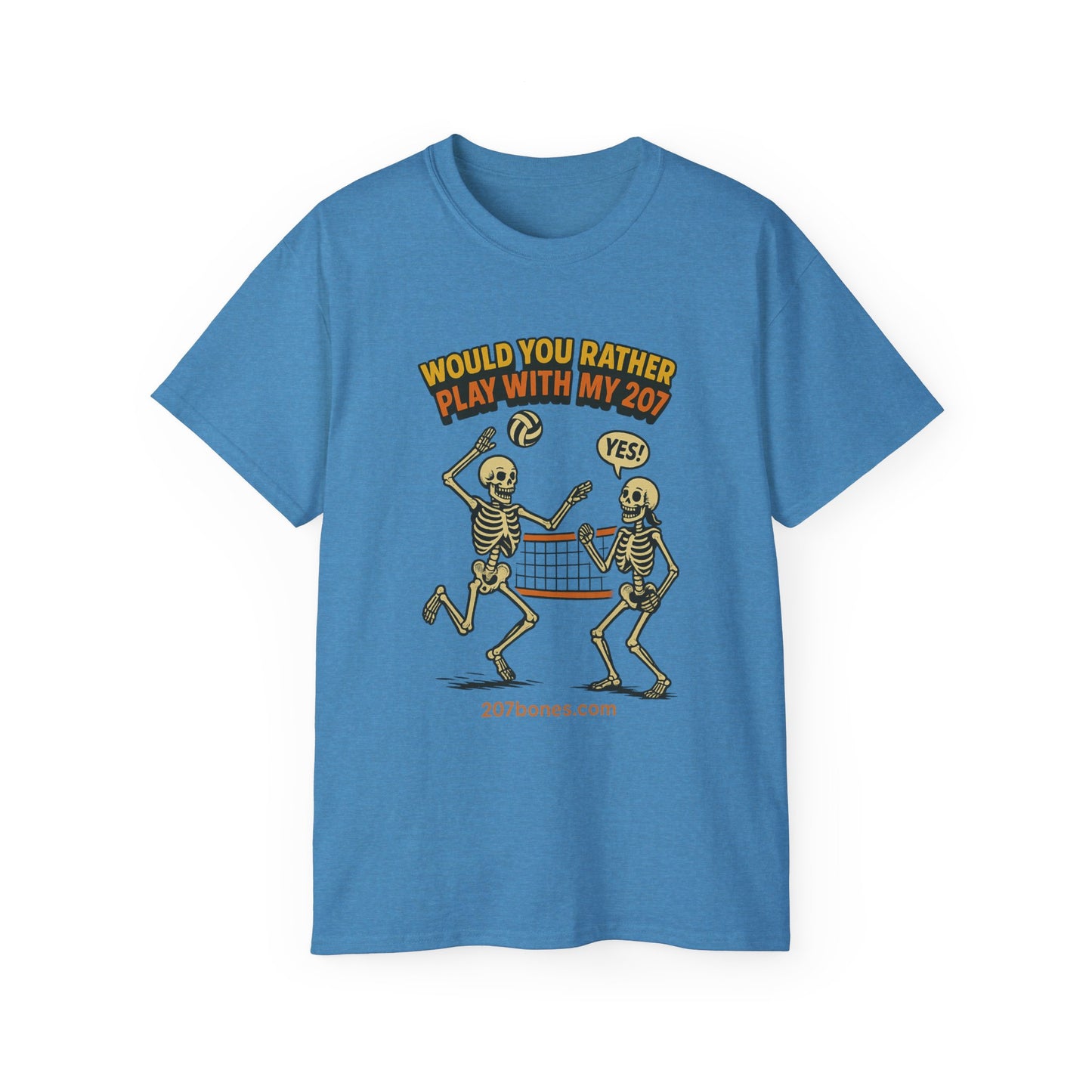 Humorous Skeleton Graphic Tee, Halloween Shirt, Unisex Tee, Playful T-Shirt, Gift for Gamers, Casual Wear