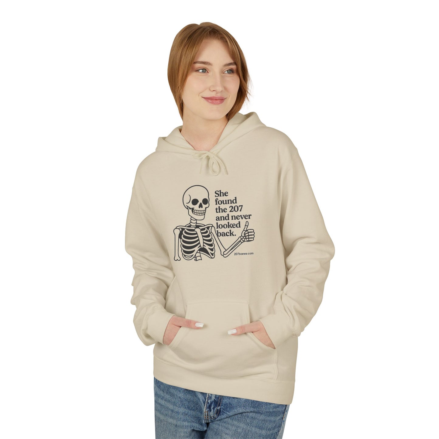 Funny Skeleton Hoodie, Unisex Halloween Fleece Sweatshirt, Gift for Him/Her, Cozy Casual, Holiday Fun, Skeleton Graphic Tee
