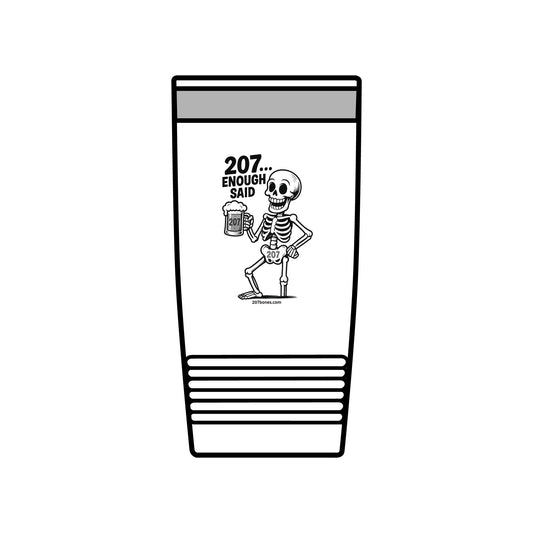 Skeleton Insulated Tumbler, 20oz – Perfect for Halloween, Party, or Everyday Use, Funny Drinkware, Gifts for Friends, Unique Beverage [...]
