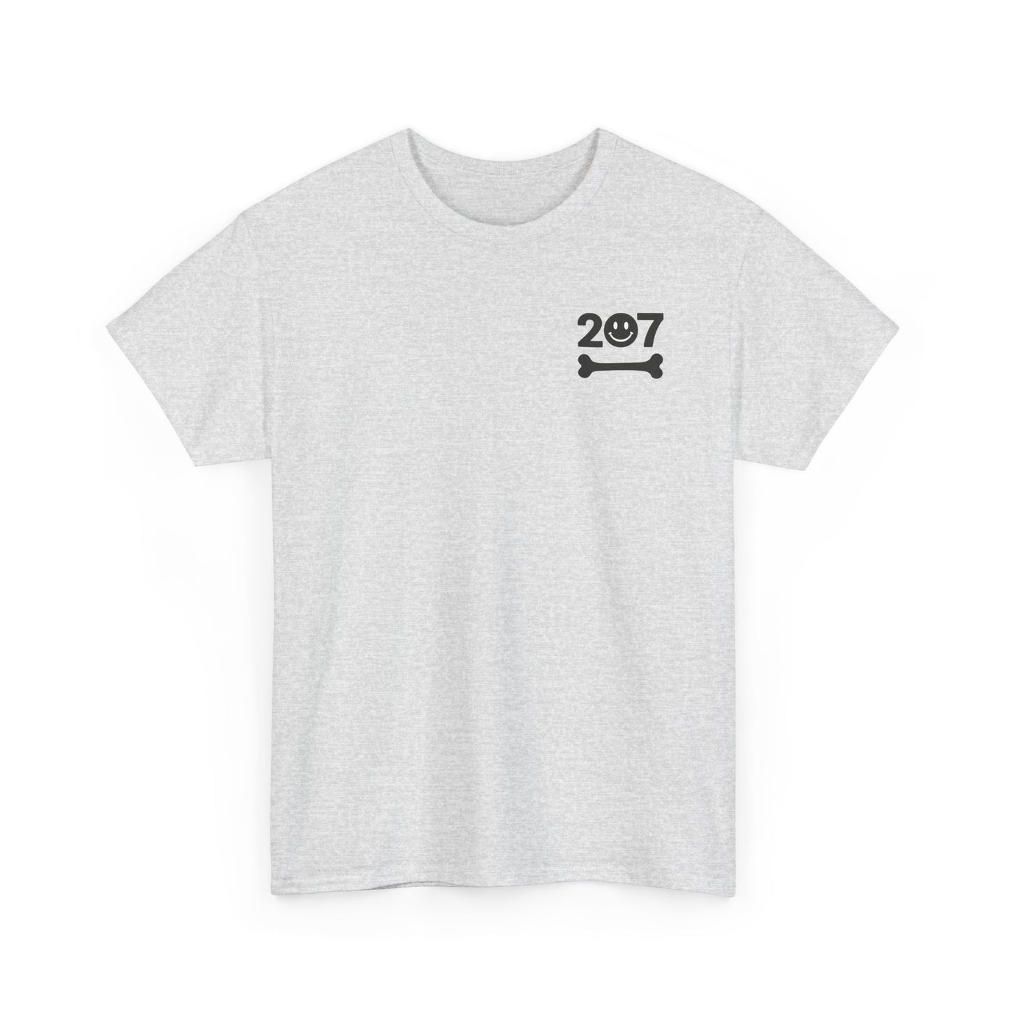 Unisex Heavy Cotton Tee - 'Life is Better with 207 Bones' Dog Lover's Shirt, Pet Owner Gift, Casual Everyday Tee, Animal Lover [...]