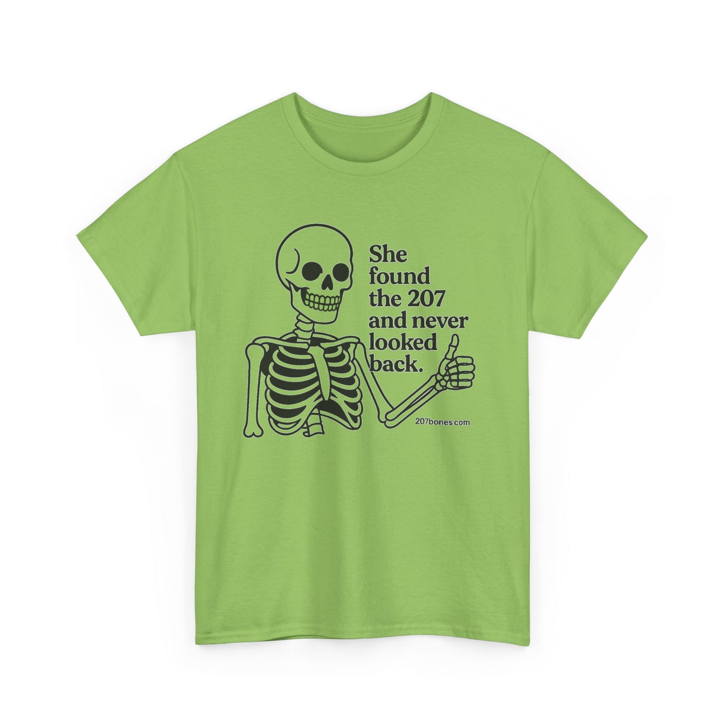 Skeleton Graphic Unisex Heavy Cotton Tee - Perfect for Halloween, Casual Wear, Gift Ideas, and Everyday Fun