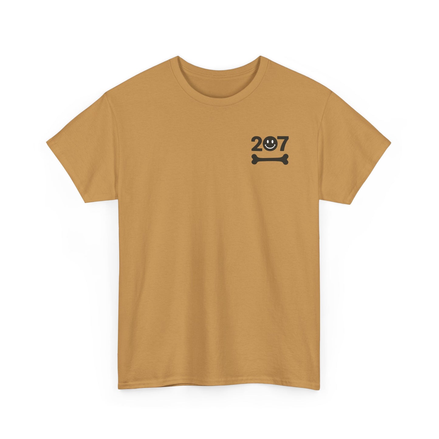 Unisex Heavy Cotton Tee - 'Life is Better with 207 Bones' Dog Lover's Shirt, Pet Owner Gift, Casual Everyday Tee, Animal Lover [...]