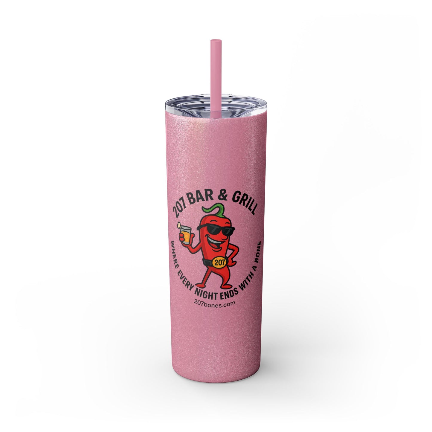 Stylish Skinny Tumbler, Perfect for Bars, Summertime Sipping, Party Favors, Gifts for Drink Lovers, Barware